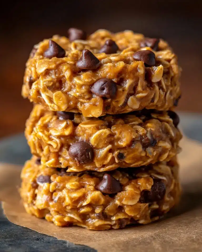 No-Bake Butterscotch Oat Cookies Recipe