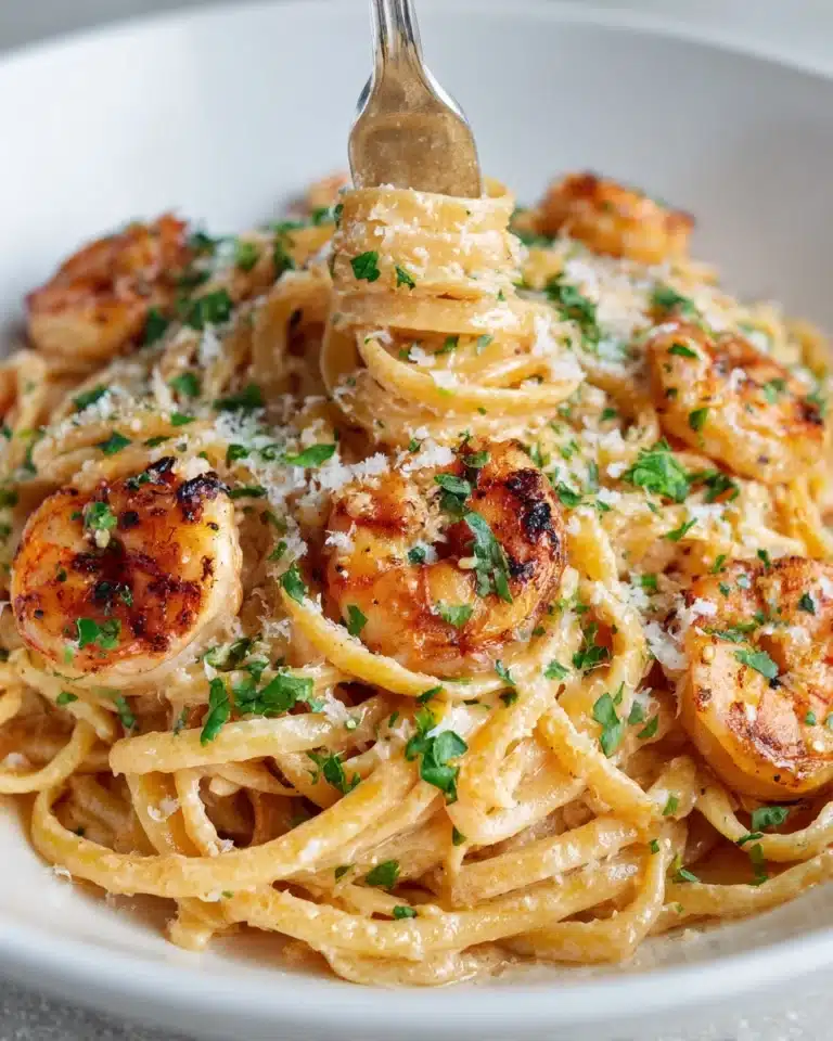 Creamy Cajun Shrimp Pasta Recipe