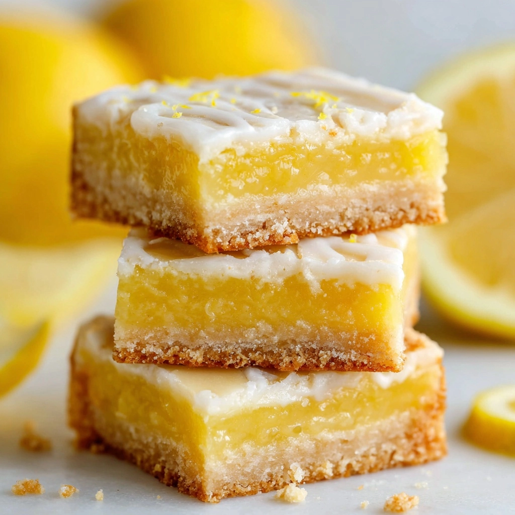 LEMON BROWNIES Recipe - Recipe Image