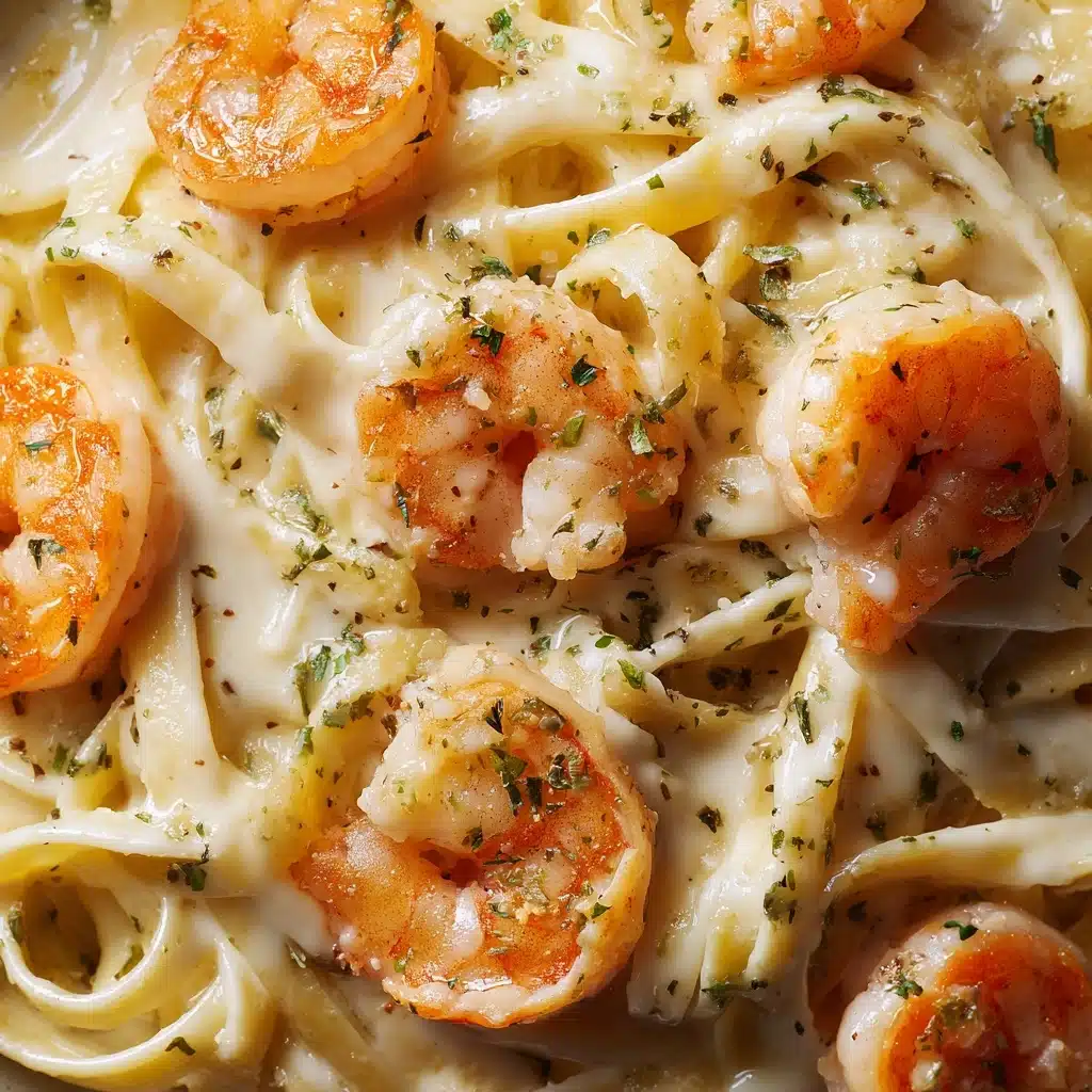 Shrimp Fettuccine Alfredo Recipe - Recipe Image