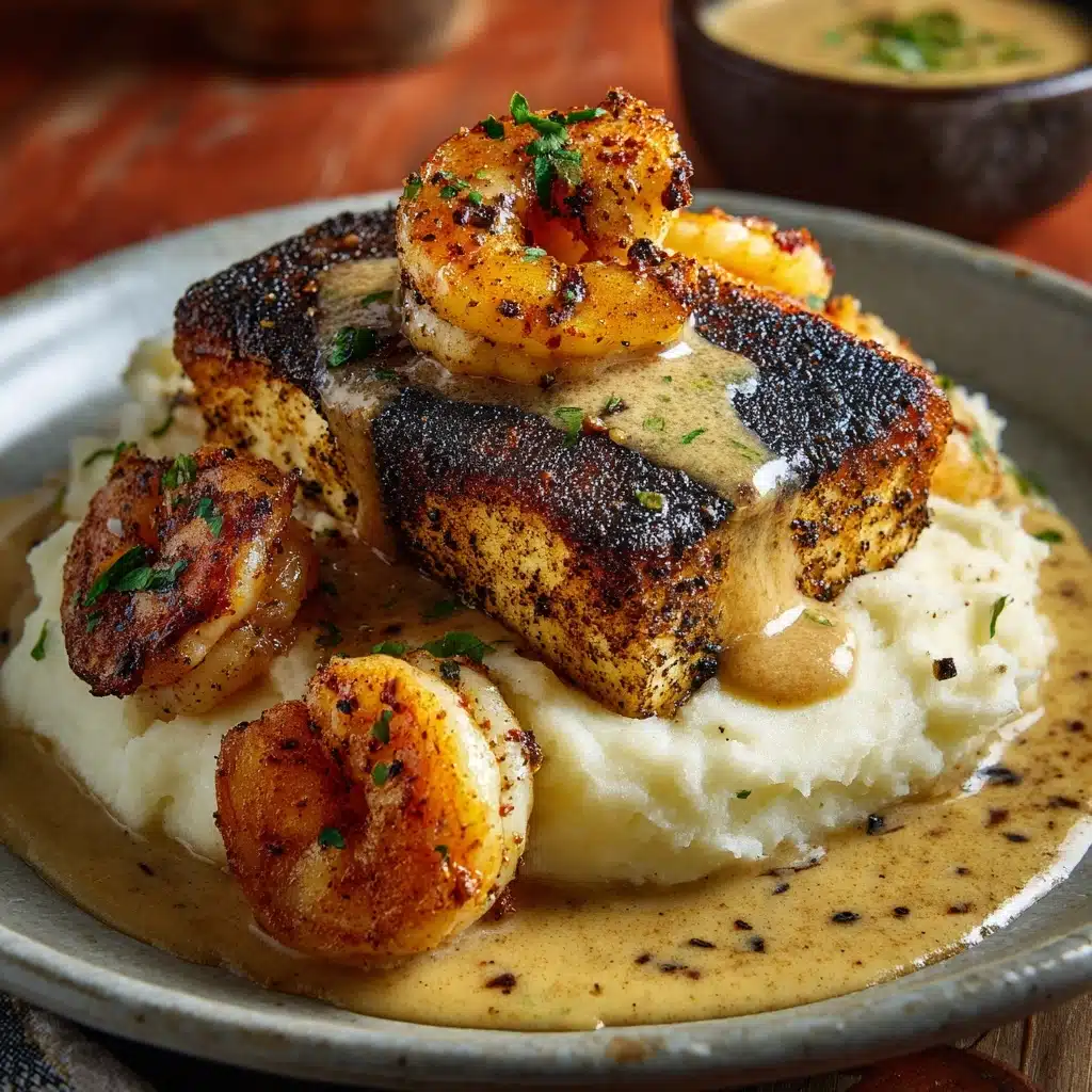 Cajun Salmon and Shrimp Recipe - Recipe Image