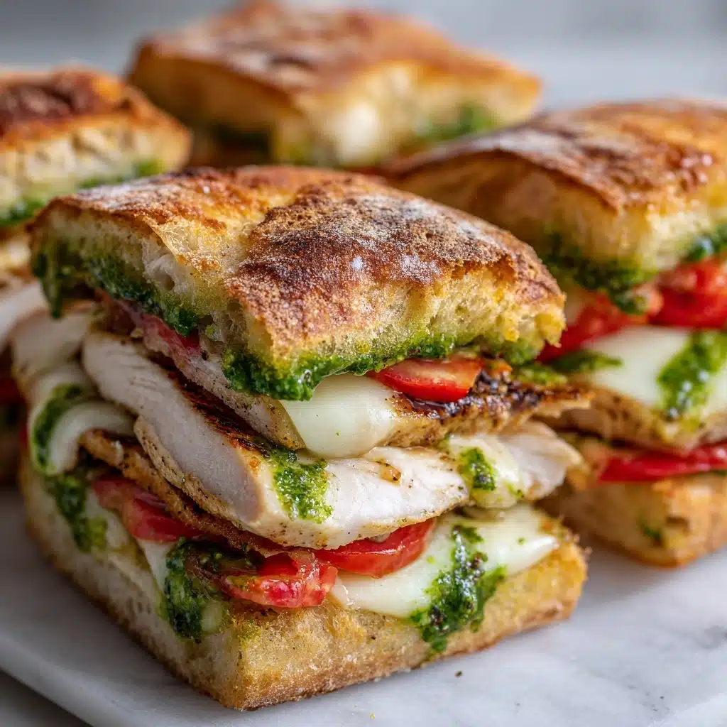 Chicken Pesto Sandwich Recipe 5 Chicken Pesto Sandwich Recipe - Recipe Image