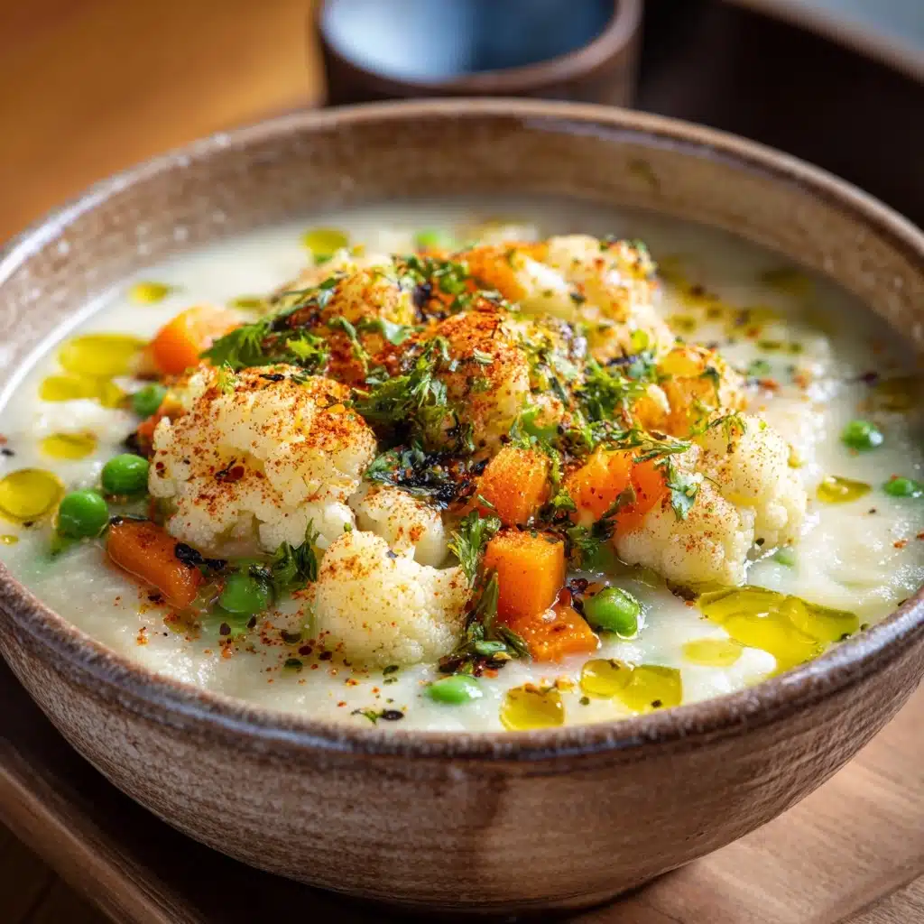 Mediterranean-Style Cauliflower Soup Recipe 4 Mediterranean-Style Cauliflower Soup Recipe - Recipe Image