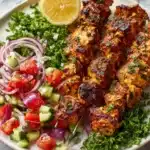 Traditional Greek Chicken Souvlaki Recipe