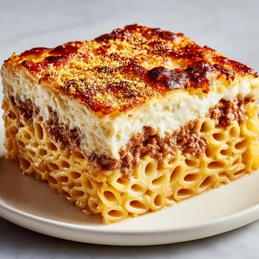 Greek Pastitsio Recipe (Authentic Greek Lasagna) Recipe 4 Greek Pastitsio Recipe (Authentic Greek Lasagna) Recipe - Recipe Image