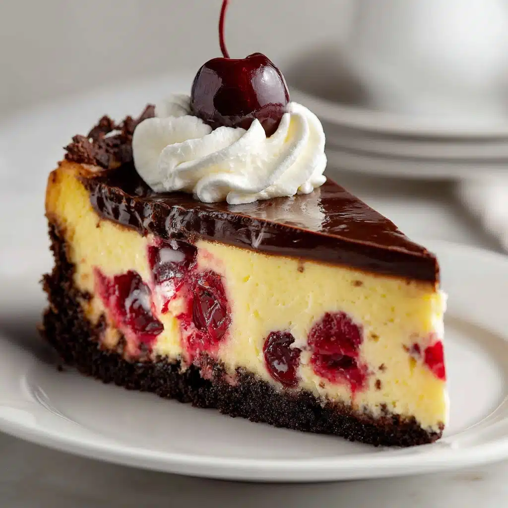 Homemade Chocolate Cherry Cheesecake Recipe 4 Homemade Chocolate Cherry Cheesecake Recipe - Recipe Image