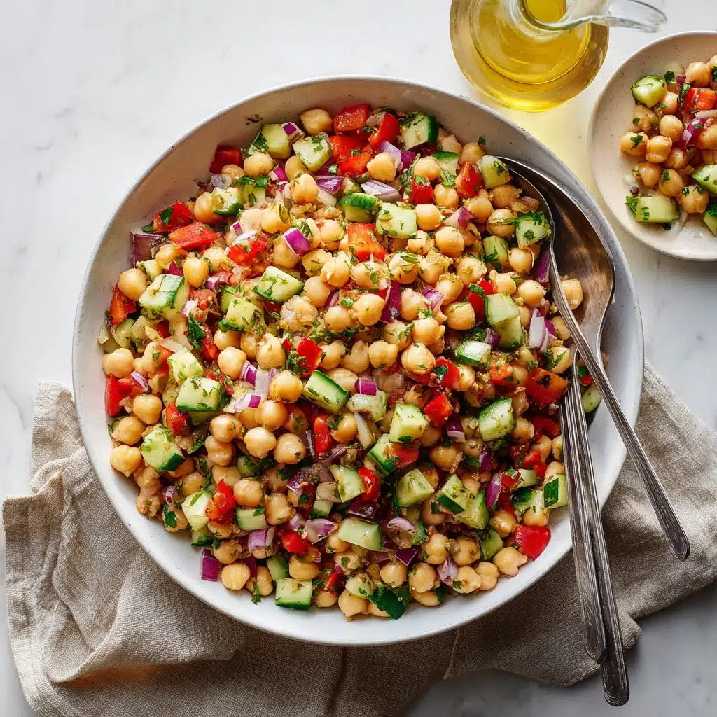 Chickpea Salad Recipe - Recipe Image