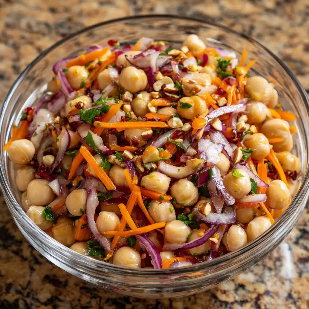 Crunchy Thai Chickpea Salad Recipe - Recipe Image