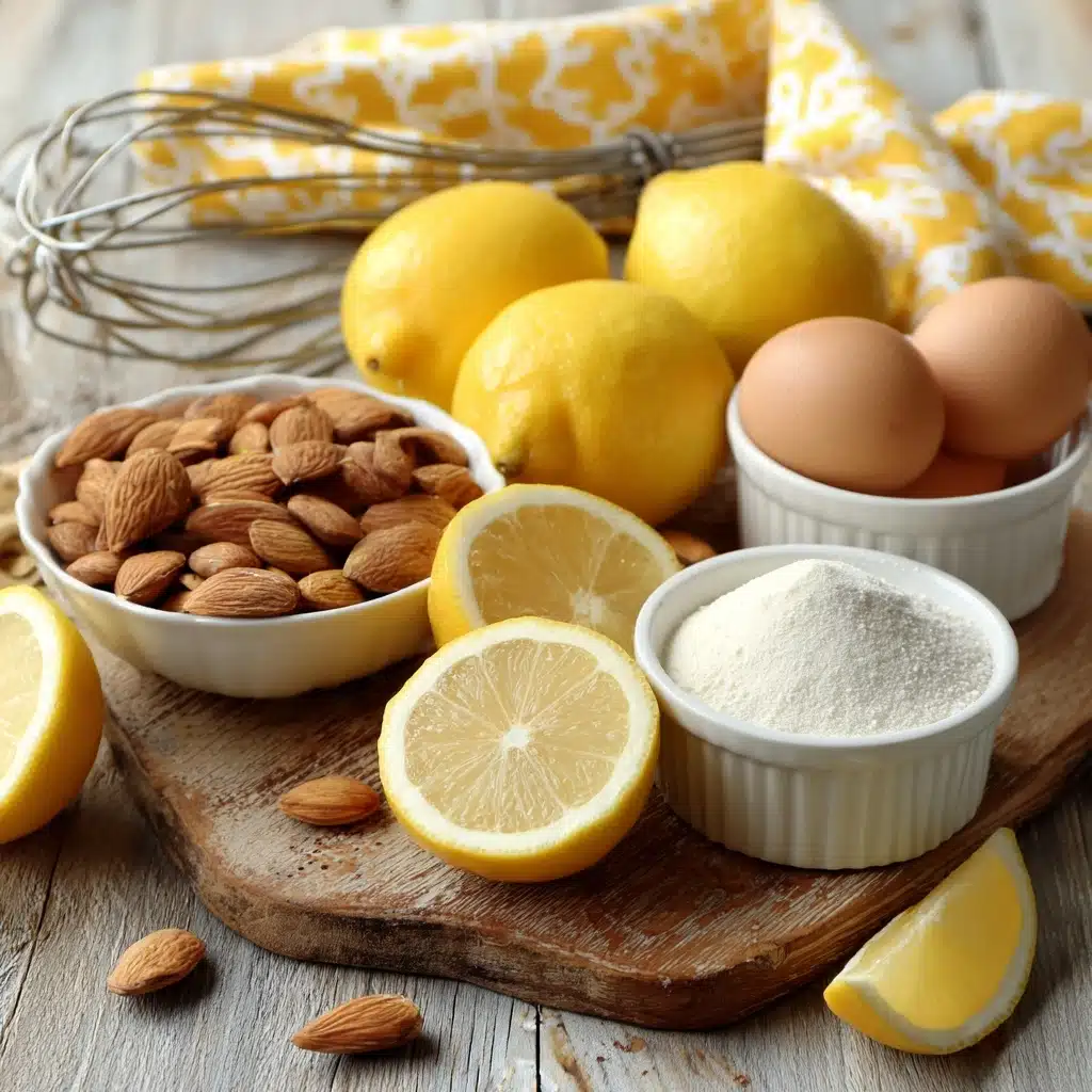 Delightfully Zesty Flourless Lemon Almond Cake Recipe 5 Delightfully Zesty Flourless Lemon Almond Cake Recipe - Recipe Image