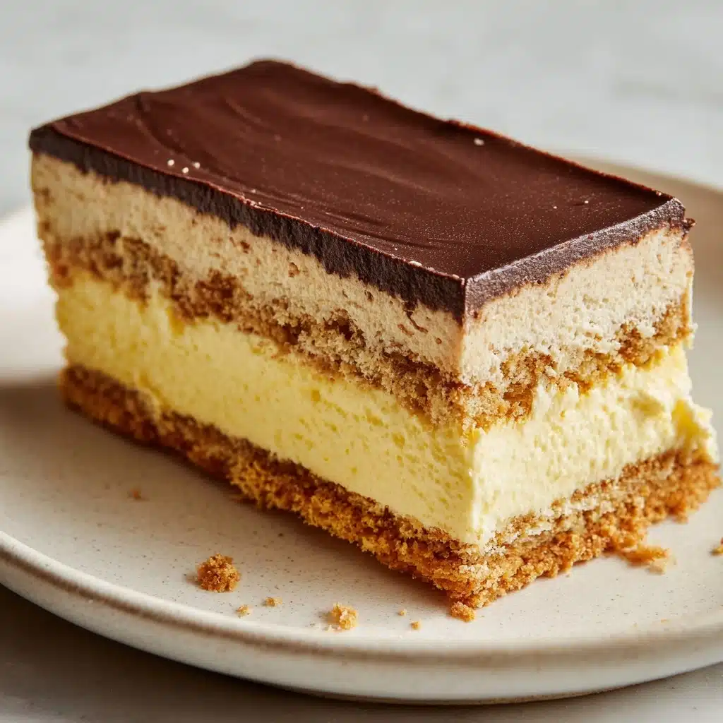 No-Bake Eclair Cake Recipe - Recipe Image