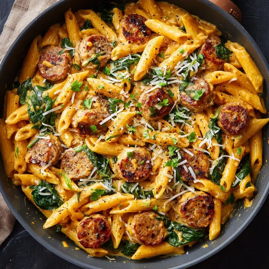 One Pot Creamy Cajun Sausage Pasta (30-Minutes) Recipe 5 One Pot Creamy Cajun Sausage Pasta (30-Minutes) Recipe - Recipe Image