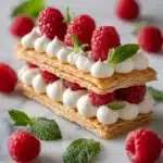 Raspberry Mille-Feuille Cookies Recipe