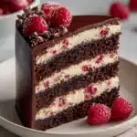 Chocolate Raspberry Mousse Cake Recipe
