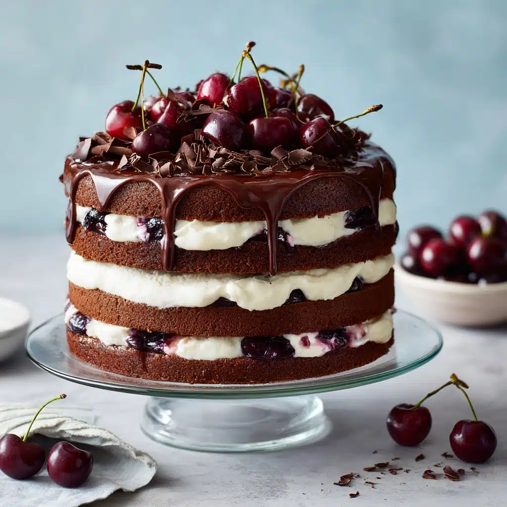Black Forest Cake Recipe - Recipe Image