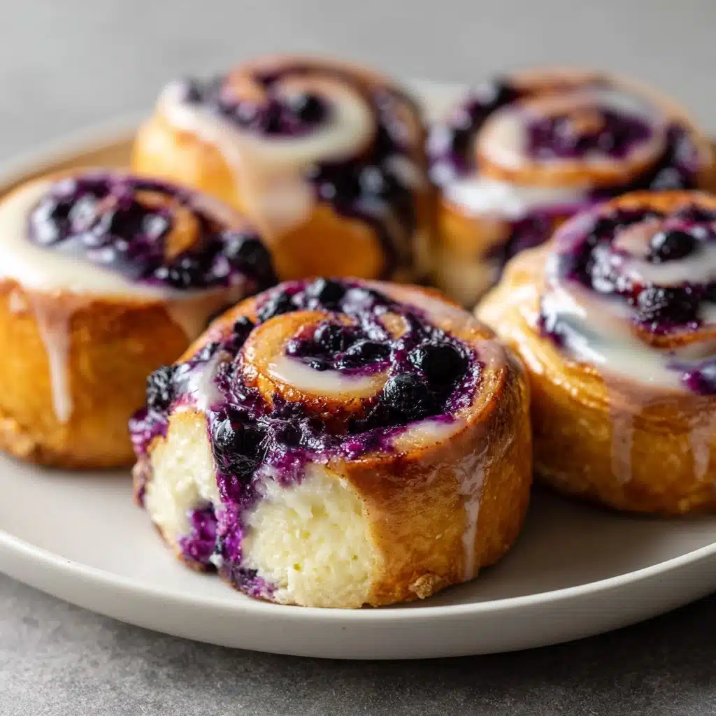 Blueberry Cheesecake Rolls Recipe - Recipe Image