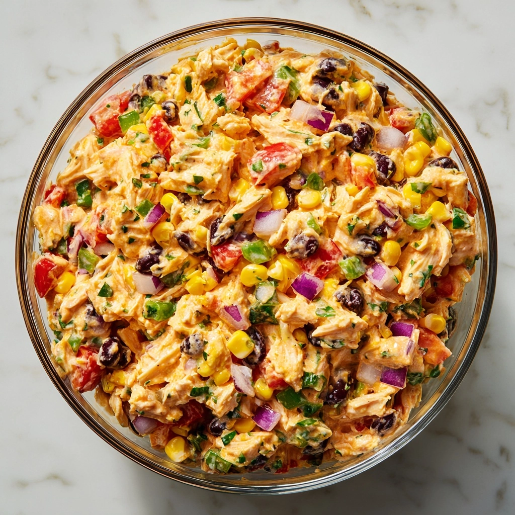 Quick Southwest Chicken Salad Recipe - Recipe Image