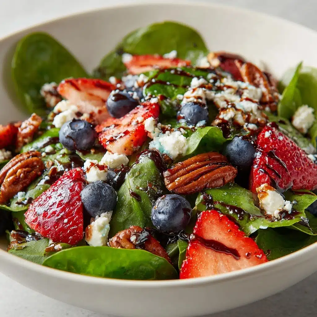 15-Minute Strawberry Spinach Salad Recipe - Recipe Image