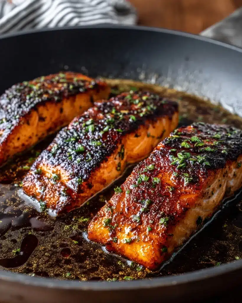 Cajun Honey Butter Salmon Recipe