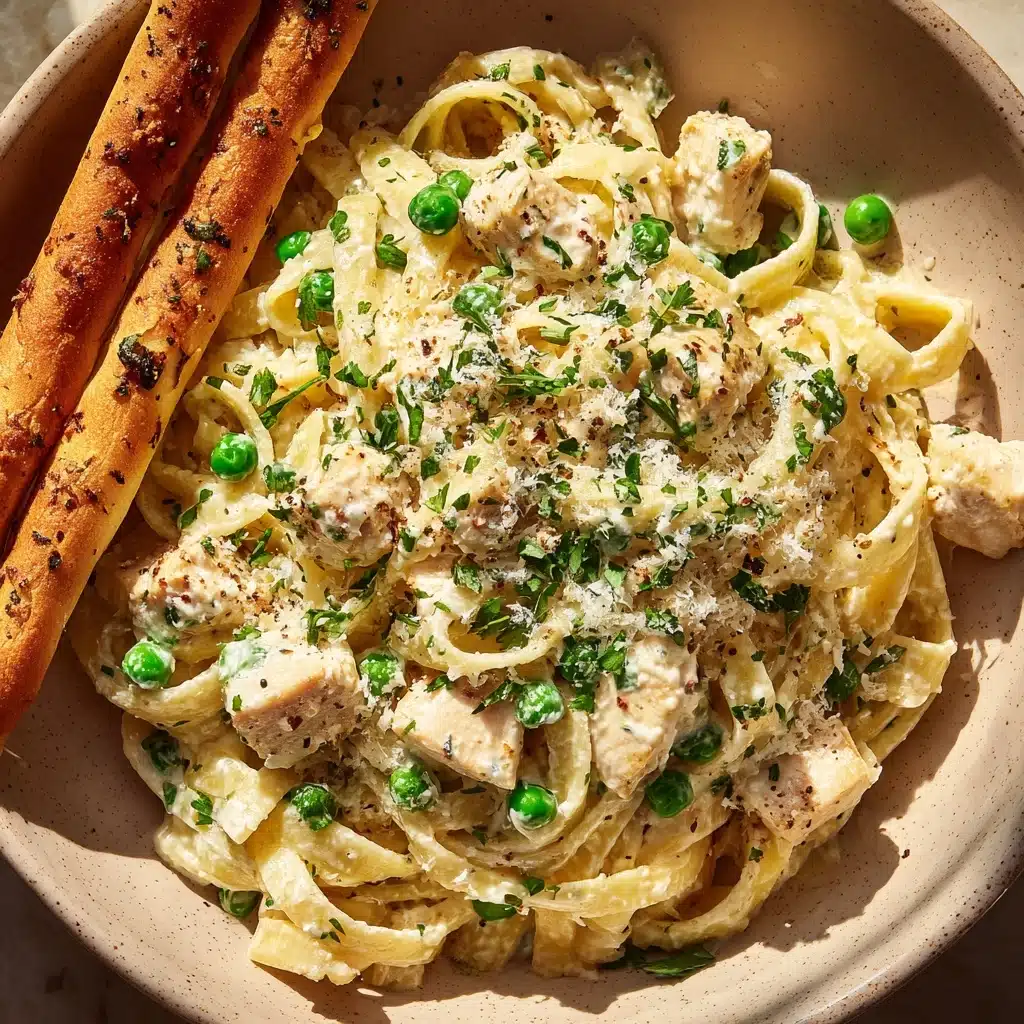 Chicken and Asparagus Fettuccine Recipe 5 Chicken and Asparagus Fettuccine Recipe - Recipe Image