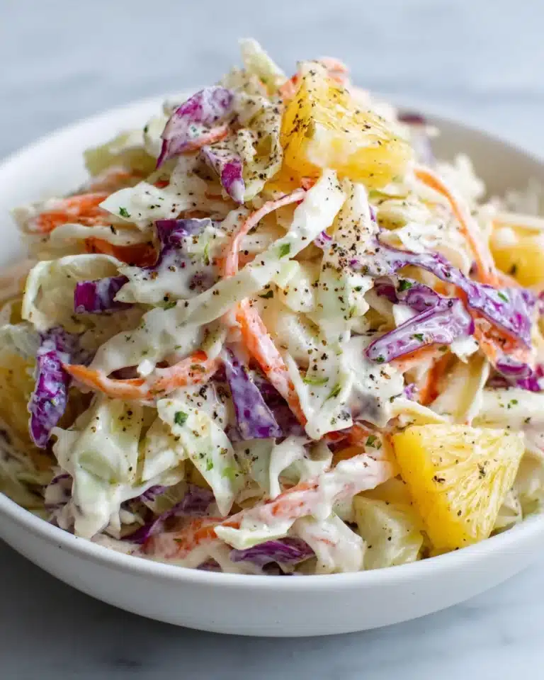 Pineapple Coleslaw Recipe