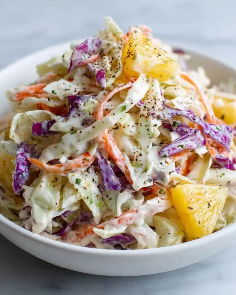 Pineapple Coleslaw Recipe
