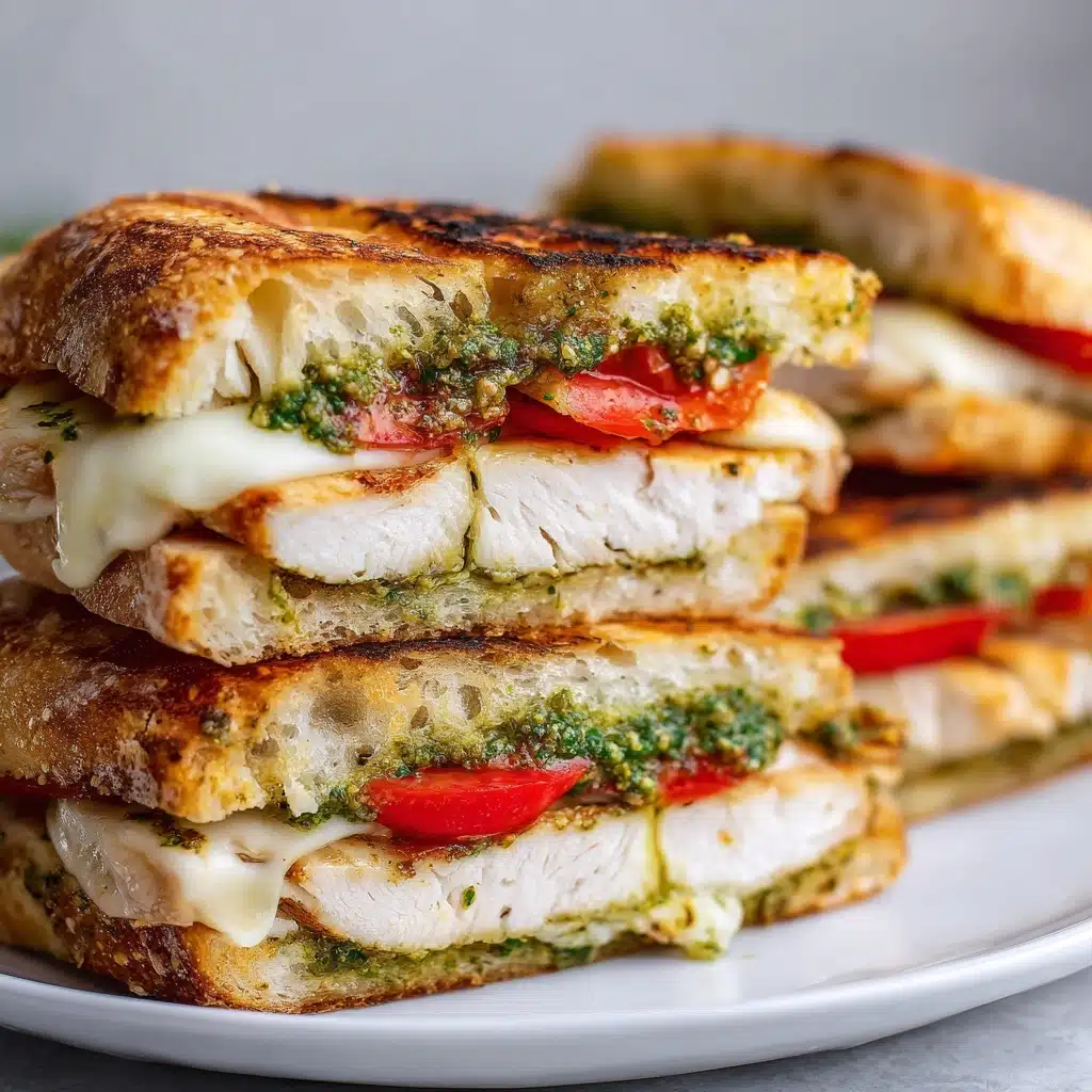Chicken Pesto Sandwich Recipe 4 Chicken Pesto Sandwich Recipe - Recipe Image