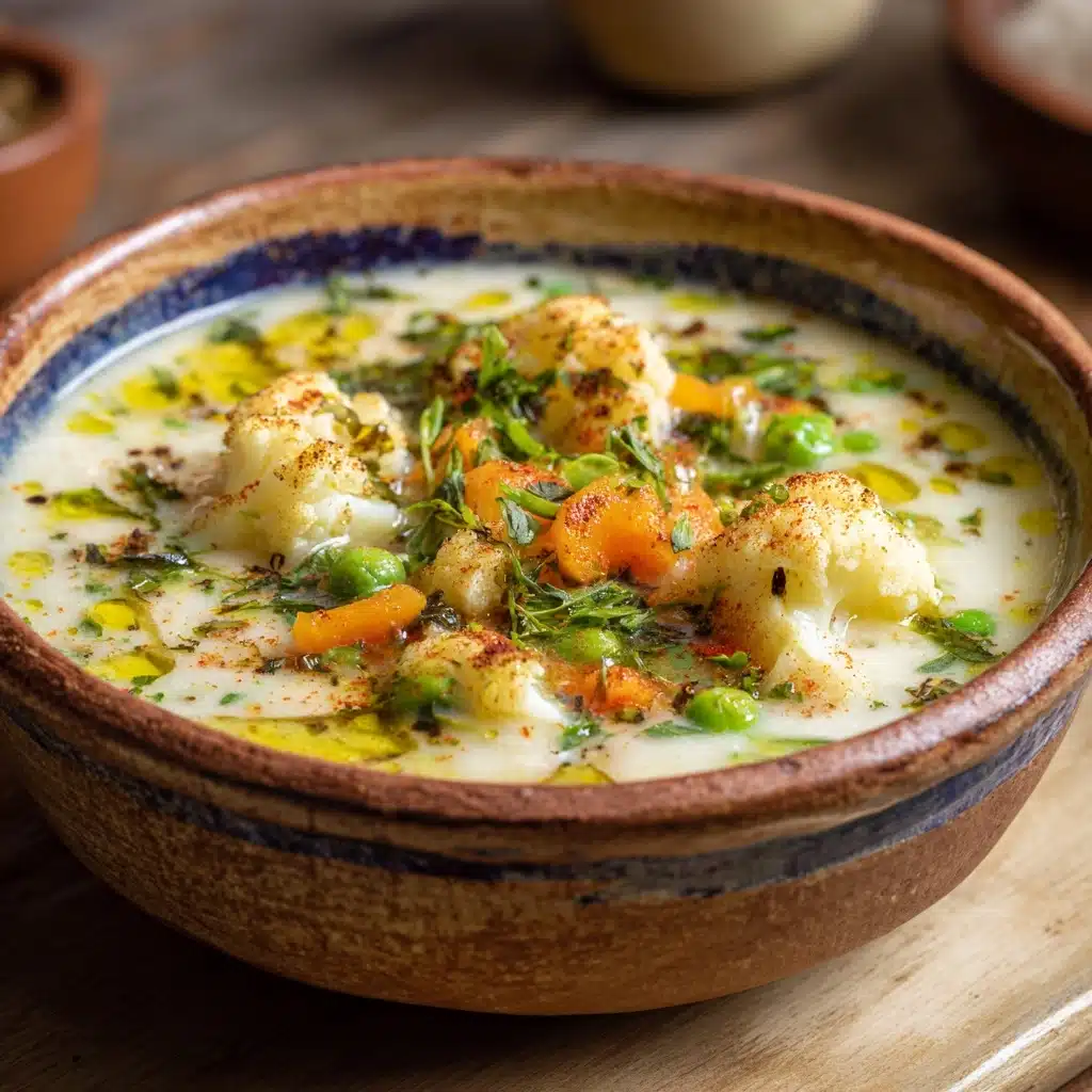 Mediterranean-Style Cauliflower Soup Recipe 5 Mediterranean-Style Cauliflower Soup Recipe - Recipe Image