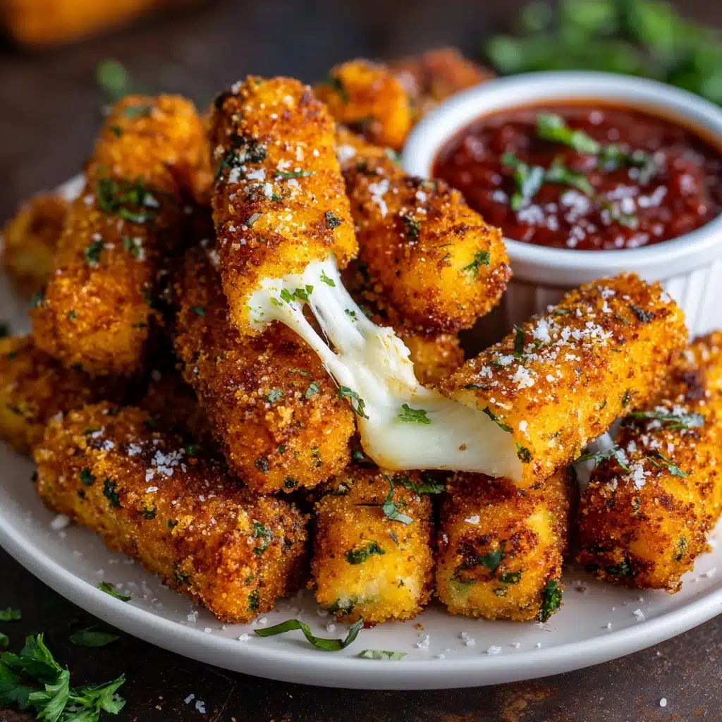 Nashville Hot Mozzarella Sticks Recipe 4 Nashville Hot Mozzarella Sticks Recipe - Recipe Image