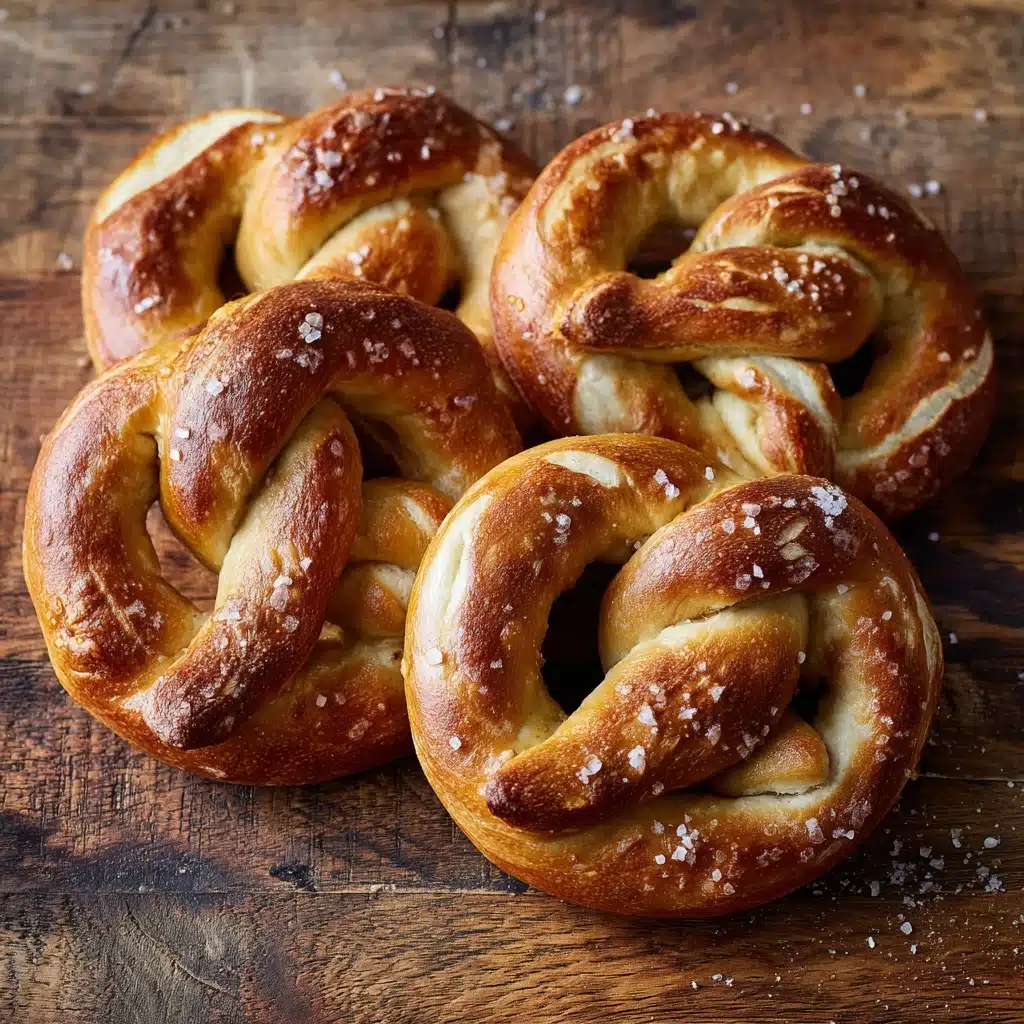 Baked Sea Salt Pretzels Recipe 4 Baked Sea Salt Pretzels Recipe - Recipe Image