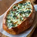 Spinach and Artichoke Stuffed Bread Recipe