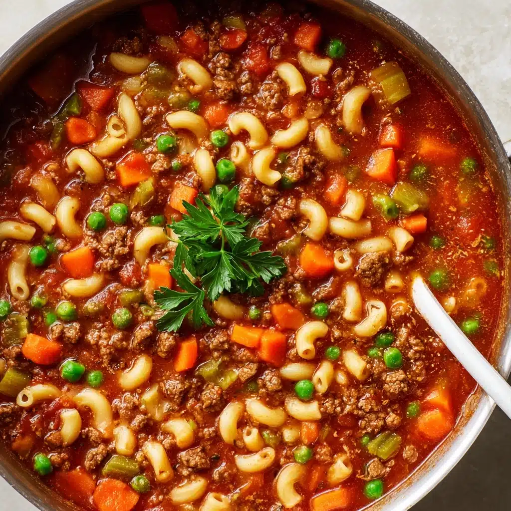Hamburger Soup Recipe 5 Hamburger Soup Recipe - Recipe Image
