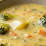 Broccoli Cheese and Potato Soup Recipe