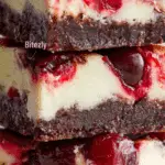 CHERRY CHEESECAKE BROWNIES Recipe