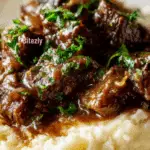 Slow Cooker Garlic Butter Steak Bites Recipe