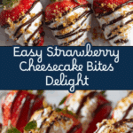 Strawberry Cheesecake Bites Recipe