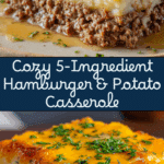 Easy 5-Ingredient Hamburger & Potato Casserole Recipe