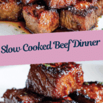 Slow Cooked Beef Dinner (Print Format) Recipe