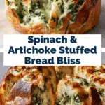 Spinach and Artichoke Stuffed Bread Recipe