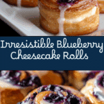 Blueberry Cheesecake Rolls Recipe