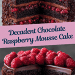 Chocolate Raspberry Mousse Cake Recipe
