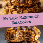 No-Bake Butterscotch Oat Cookies Recipe