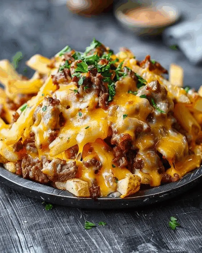 Cheese Fries with Beef
