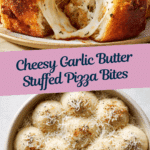 Stuffed Pizza Bites with Garlic Butter Recipe