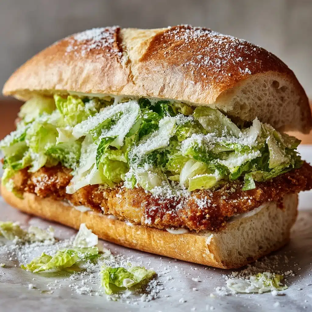 Crispy Chicken Caesar Sandwich Recipe - Recipe Image