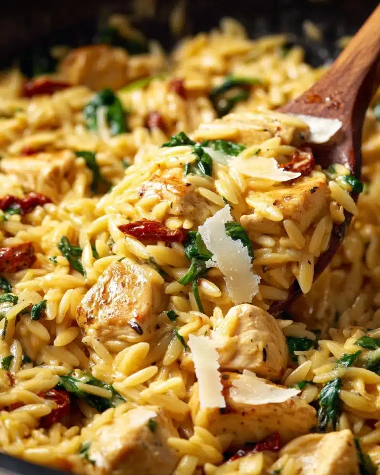 Cajun Chicken Orzo Recipe