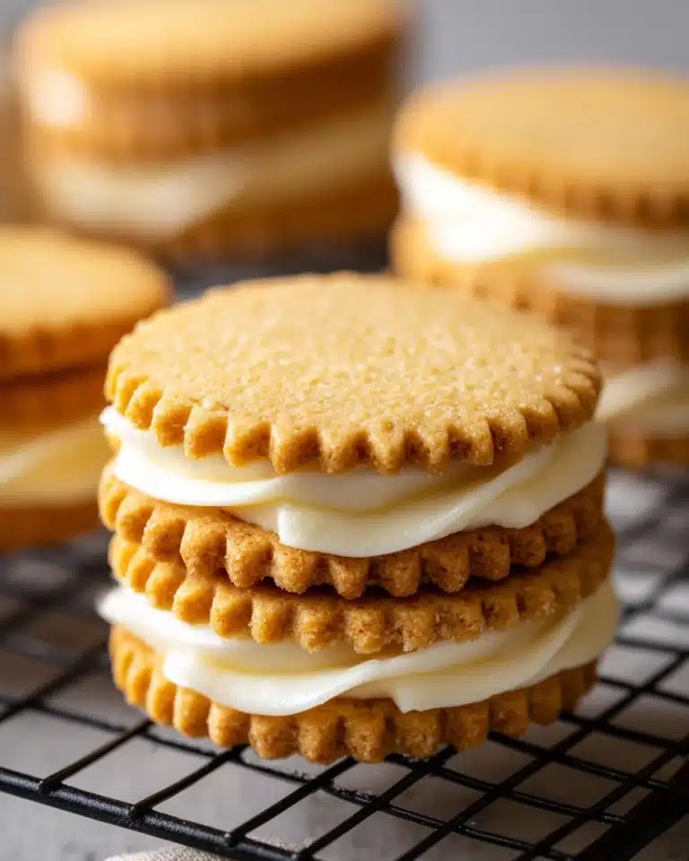 Sugar Free Lemon Sandwich Cookies Recipe