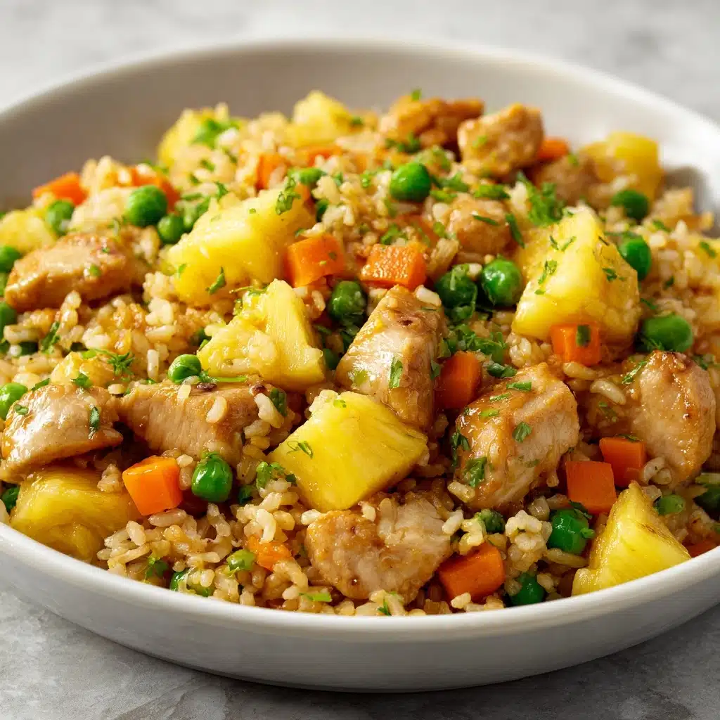 Pineapple Chicken Fried Rice Recipe - Recipe Image