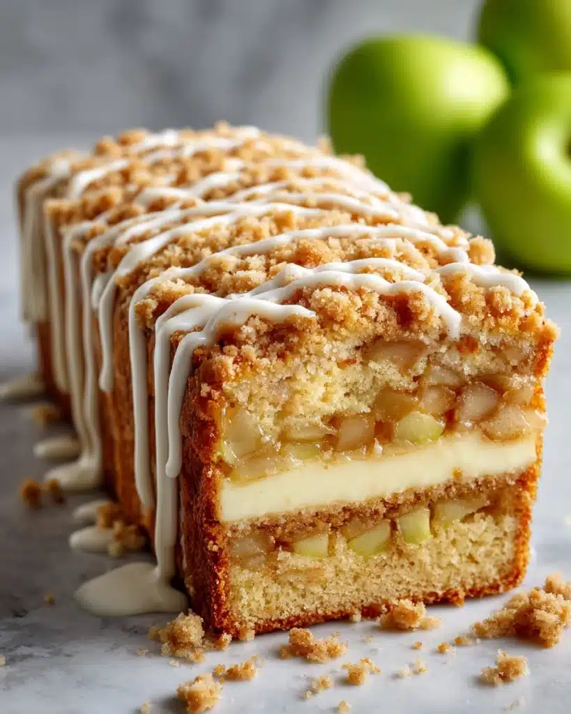 Apple Crisp Cheesecake Bread Recipe