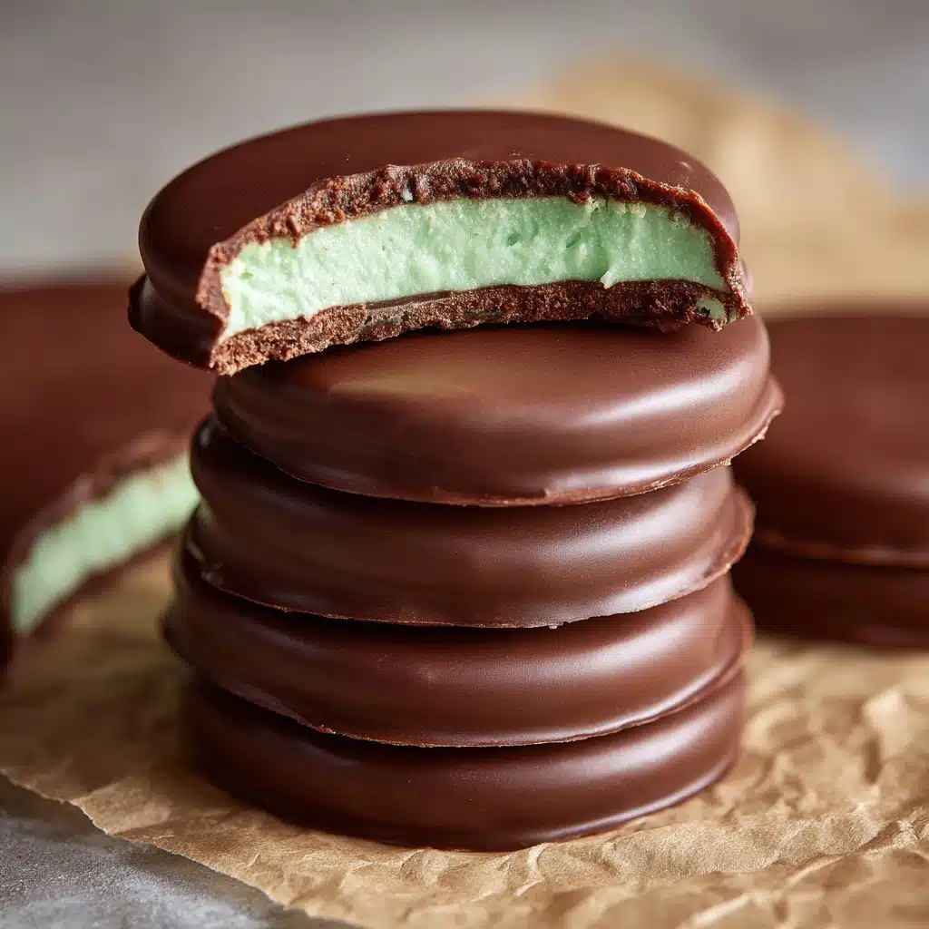 Chocolate Covered Mint Patties Recipe - Recipe Image