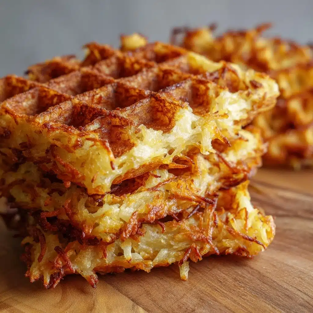 Healthy Hashbrown Chaffle Recipe - Recipe Image